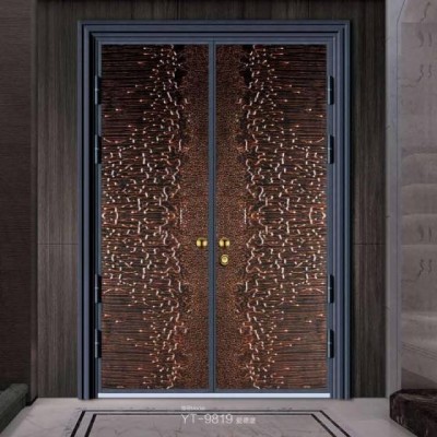 Steel Reinforced Keel Multi-layer Solid Wood Board Molded Pattern Casting Aluminum Door